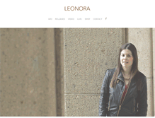 Tablet Screenshot of leonoramusic.com